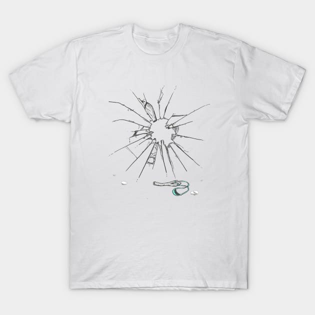 Broken Window T-Shirt by Créa'RiBo